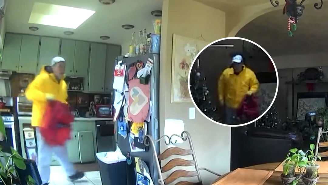 En video: Un ladrón entró a una casa donde había un niño solo. El menor logró salir y llamar al 911 | ViX