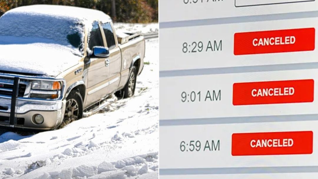 ¿Viajarás durante fin de año? Mal tiempo provoca cancelaciones de vuelos y cierres de vías en EEUU | ViX