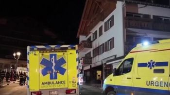 Incendio en un bar de los Alpes suizos deja decenas de muertos y más de un centenar de heridos