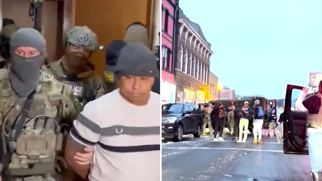 Al menos 150 detenidos durante operativo de ICE en Minnesota: Kristi Noem acompañó a los agentes | ViX