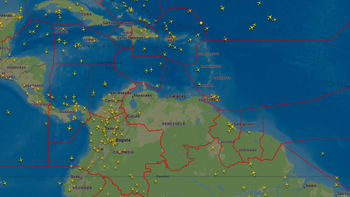 Así cambió el espacio aéreo venezolano tras la captura de Maduro por EEUU