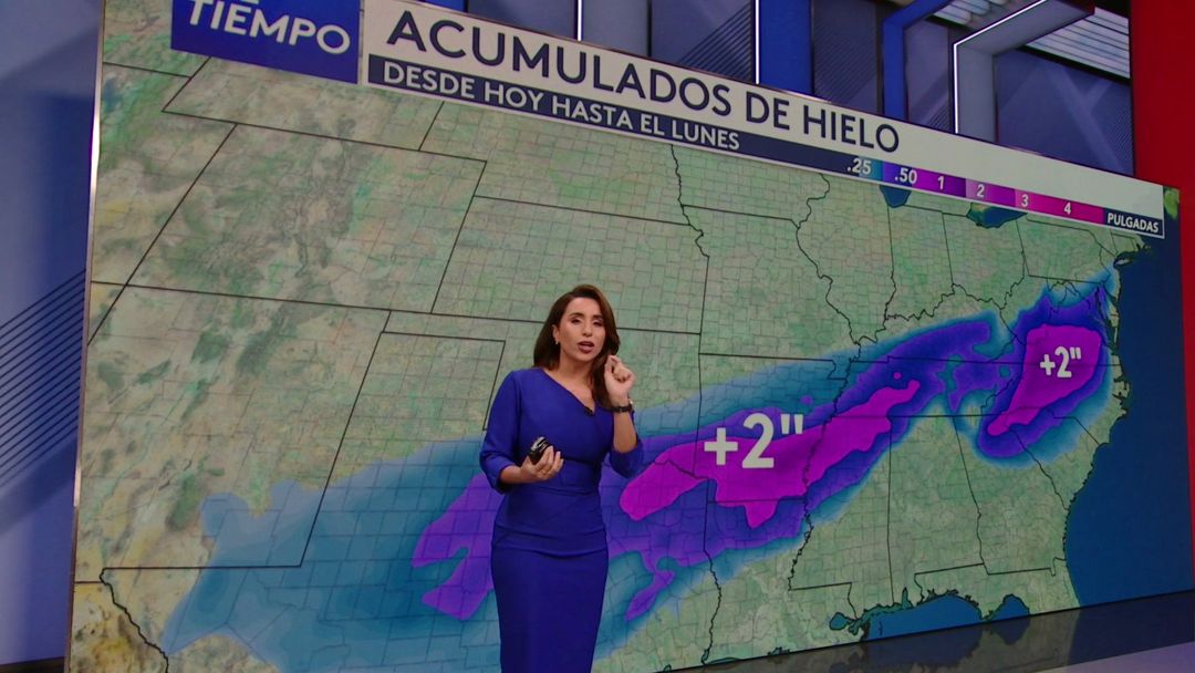 ¿Qué tan grande y poderosa es la tormenta invernal histórica que afecta a EEUU? | ViX
