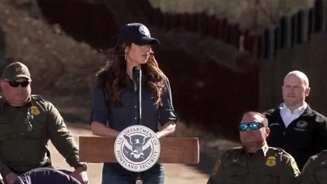 Mensaje completo acciones fronterizas: "Un país sin fronteras es un país sin leyes": Kristi Noem | ViX