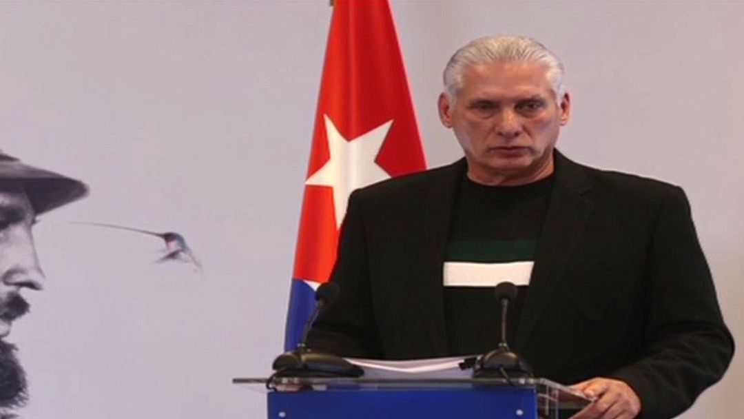 Cabeza: Díaz-Canel a EEUU: Diálogo sí, pero solo como iguales y sin presiones ni injerencias | ViX