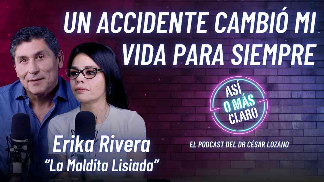 Resiliencia y discapacidad: Erika Rivera comparte con César Lozano cómo superó un trágico accidente y renovó su vida | ViX