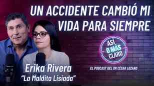 Resiliencia y discapacidad: Erika Rivera comparte con César Lozano cómo superó un trágico accidente y renovó su vida