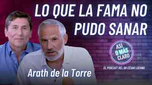 Arath de la Torre se sincera sobre el alcoholismo, la depresión, su infancia y el camino hacia la recuperación personal