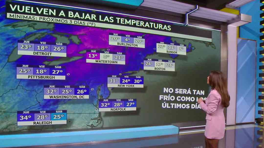 Pronóstico del clima hoy Estados Unidos miércoles 10 de febrero 2026: Nieve intensa en el oeste y temperaturas gélidas para el noreste | ViX