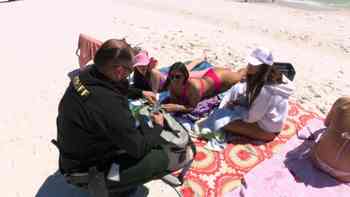 Un gran problema en la playa