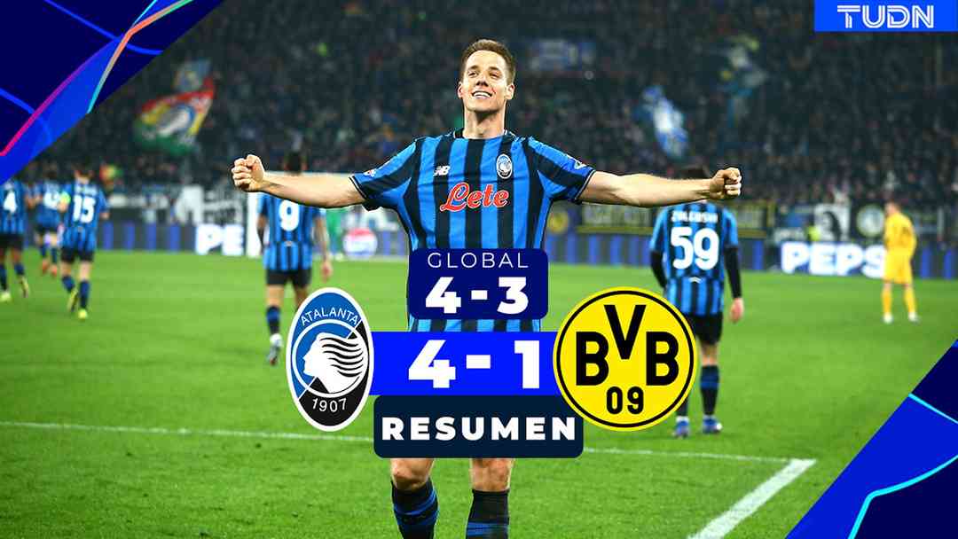 Atalanta vs. Borussia Dortmund - 25 de febrero | ViX
