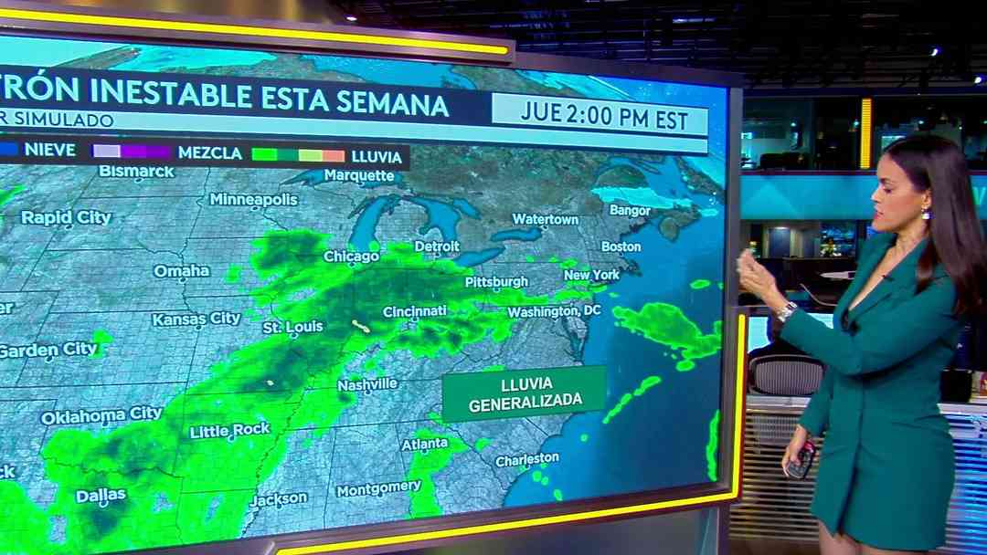 Pronóstico del clima hoy Estados Unidos lunes 2 de marzo 2026: Nieve, lluvia helada y temperaturas 25 grados bajo la media | ViX