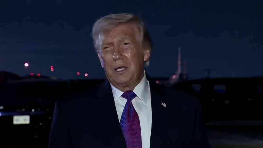 "Se está investigando": Trump habla sobre la alerta por posibles ataques iraníes con drones en California | ViX