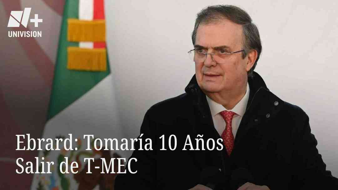 Ebrard: Tomaría 10 Años Salir de T-MEC | ViX