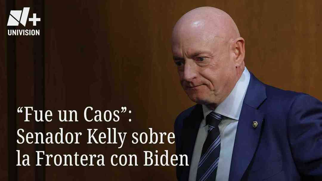 "Fue un Caos": Senador Kelly Sobre la Frontera Con Biden | ViX