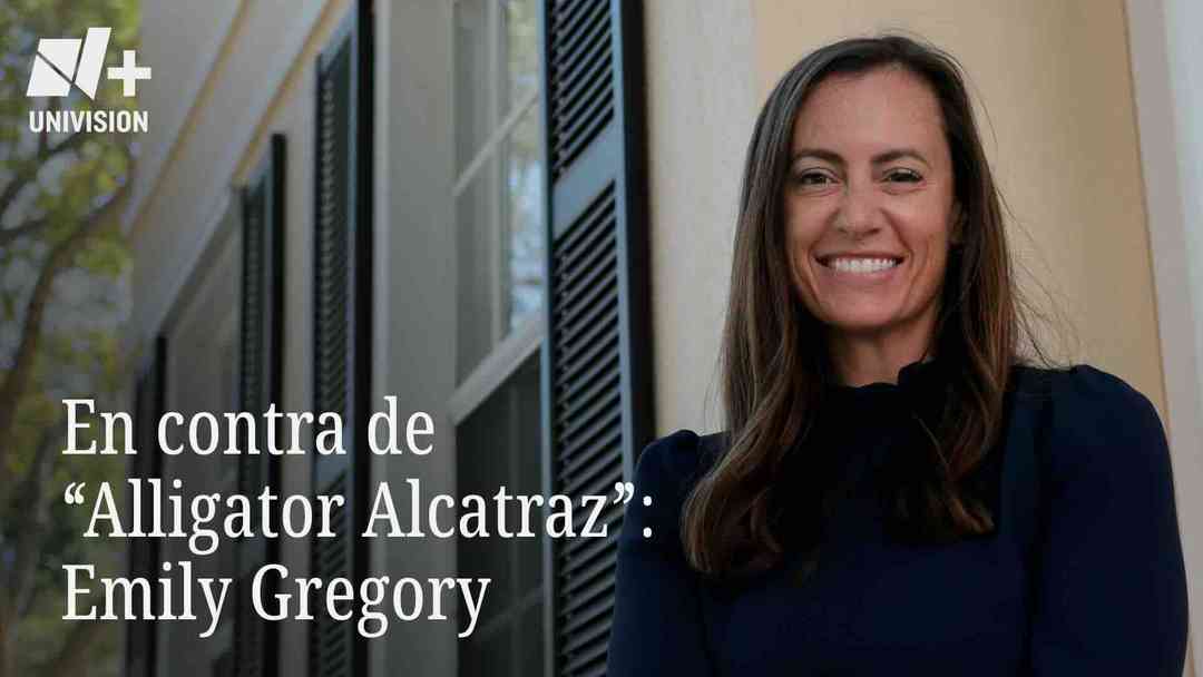 En contra de “Alligator Alcatraz”: Emily Gregory | ViX