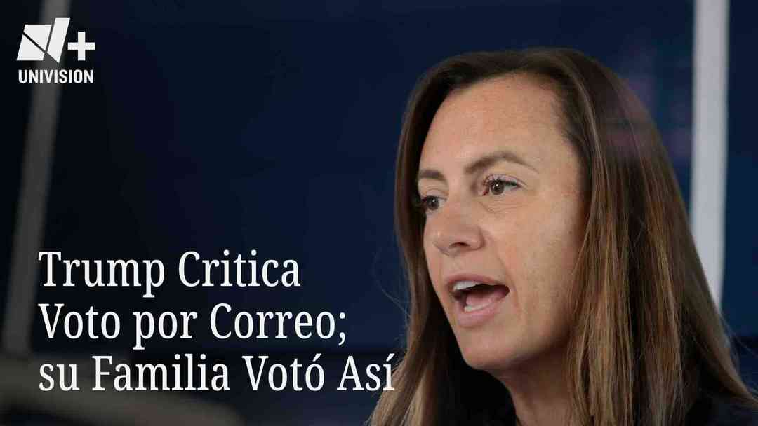 Trump Critica Voto por Correo; Su Familia Votó Así | ViX