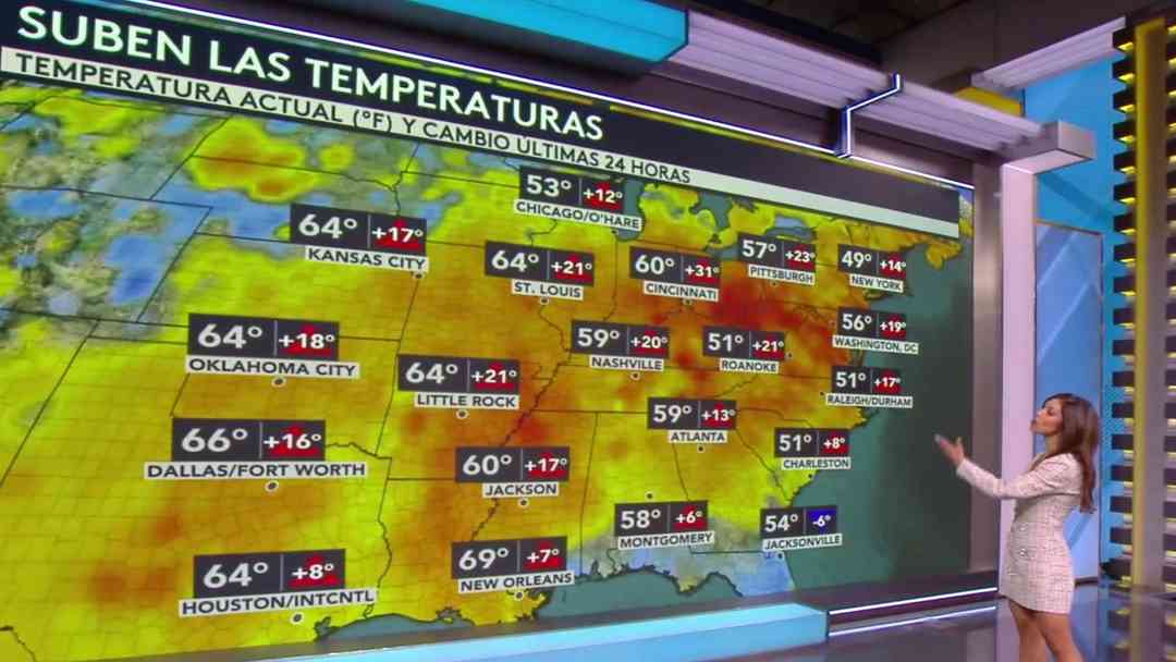 Clima hoy Estados Unidos lunes 30 de marzo 2026: Nieve al medio oeste y calor en el resto del país | ViX