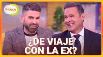 Jomari Goyso pone nervioso a Alan Tacher al preguntarle si juntaría a su esposa y ex en un viaje