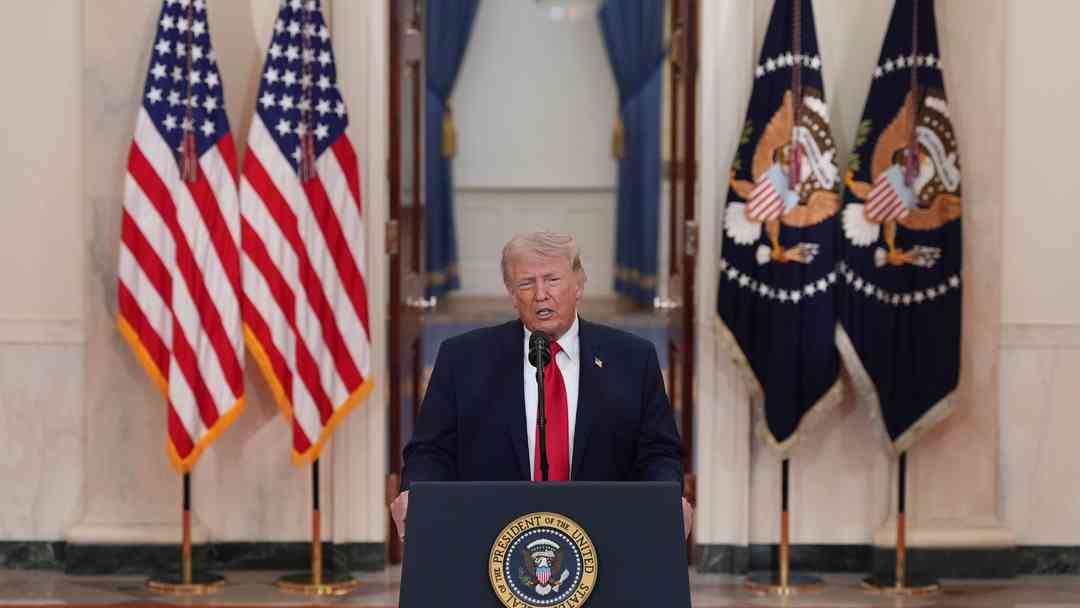 “Nuestra meta nunca fue el cambio de régimen”: Donald Trump da actualización sobre guerra con Irán | ViX