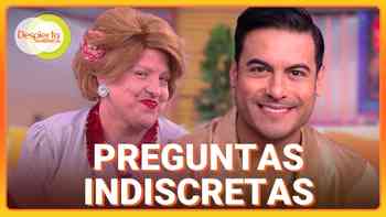 Carlos Rivera se puso nervioso con las preguntas picantes de Doña Meche