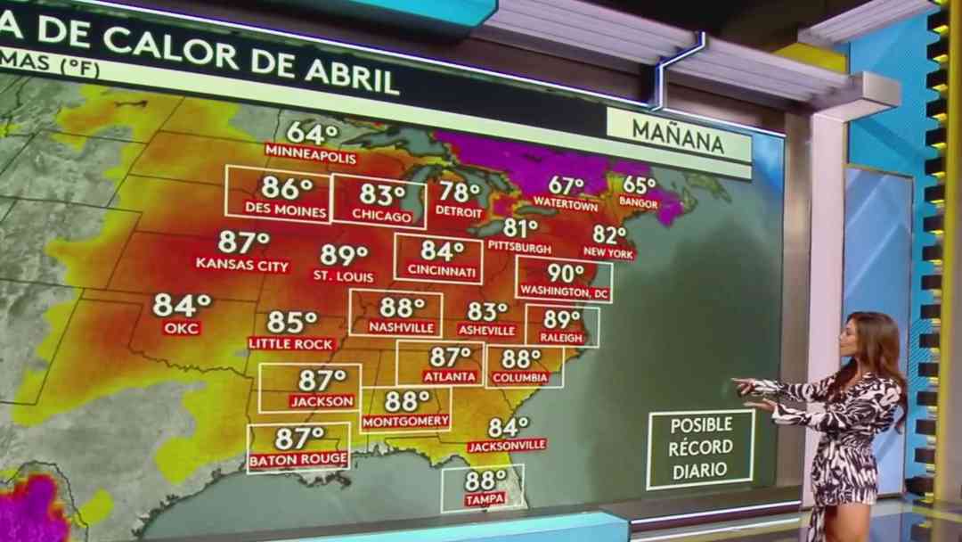 Clima hoy Estados Unidos lunes 13 de abril 2026: Ola de calor extremo amenaza con batir récords | ViX