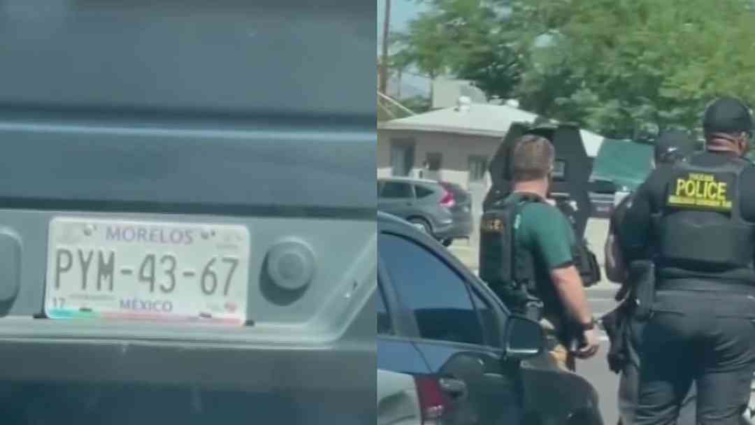 Policía de Phoenix admite uso de matrículas mexicanas en patrullas encubiertas durante operativo | ViX