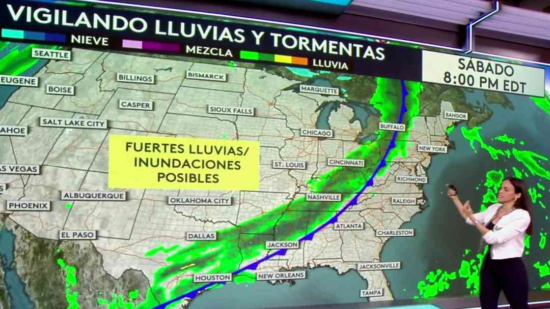 Clima hoy Estados Unidos viernes 16 de abril 2026: frente frío azotará el país con tormentas y frío | ViX