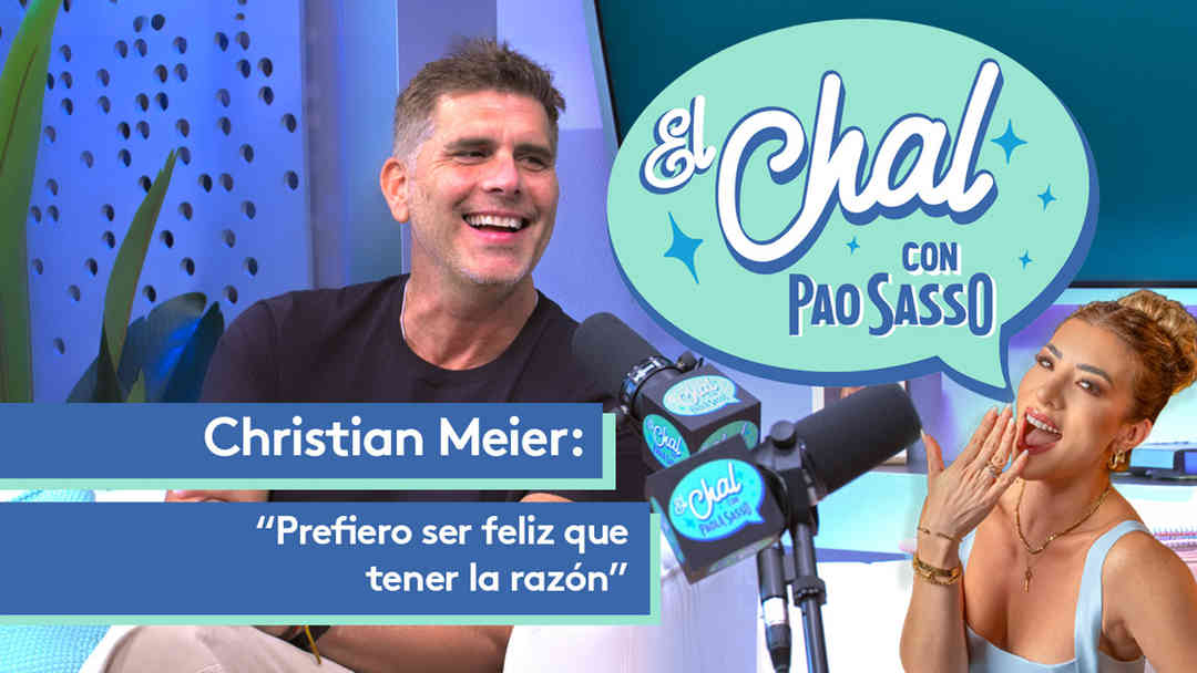 Christian Meier: “Prefiero ser feliz que tener la razón” | ViX