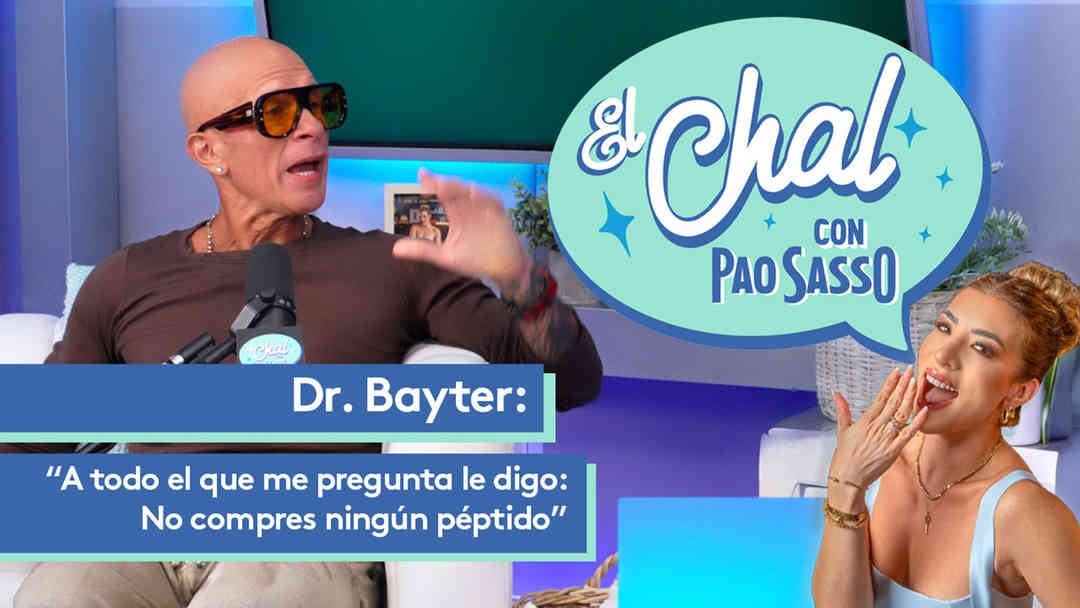 Dr. Bayter: “A todo el que me pregunta le digo: No compres ningún péptido” | ViX