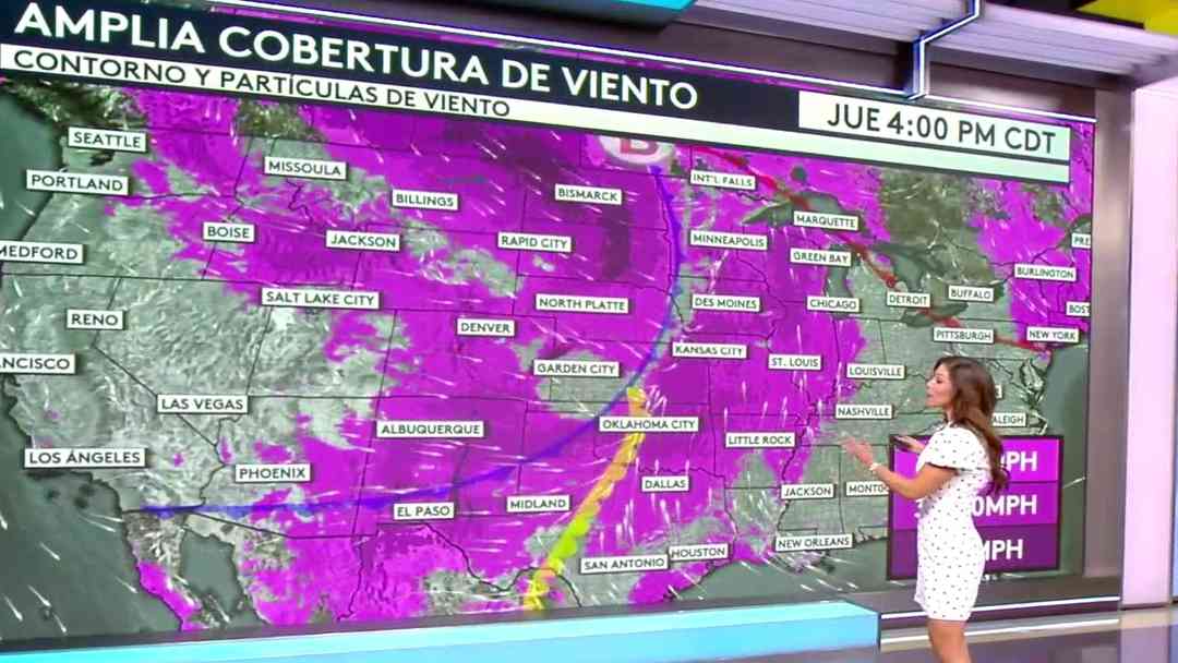 Clima hoy en Estados Unidos, jueves 23 de abril 2026: Tornados y tormentas de hasta 75 millas | ViX