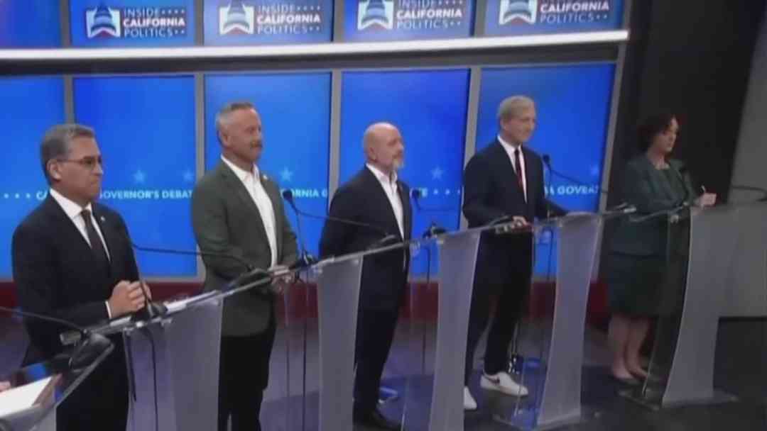 Candidatos a la gubernatura de California llevan a cabo el primer debate | ViX
