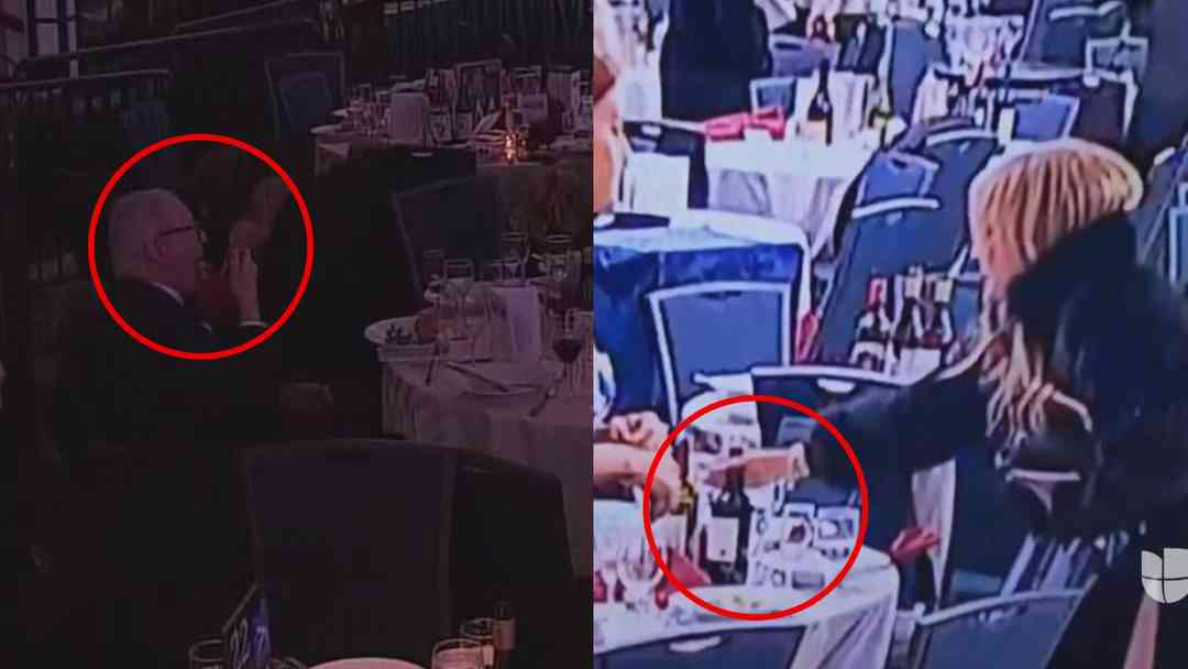Hombre que sigue comiendo, la mujer del vino y las reacciones del tiroteo en la Cena de Corresponsales | ViX