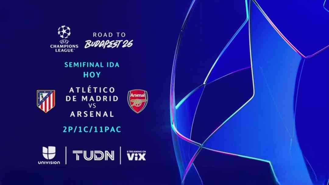 ¿Cuándo y dónde ver en vivo y gratis el Atlético de Madrid Vs Arsenal? este miércoles 29 de abril de 2026 | ViX