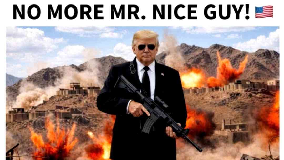 “No More Mr. Nice Guy”: Trump publica imagen generada por IA contra Irán | ViX