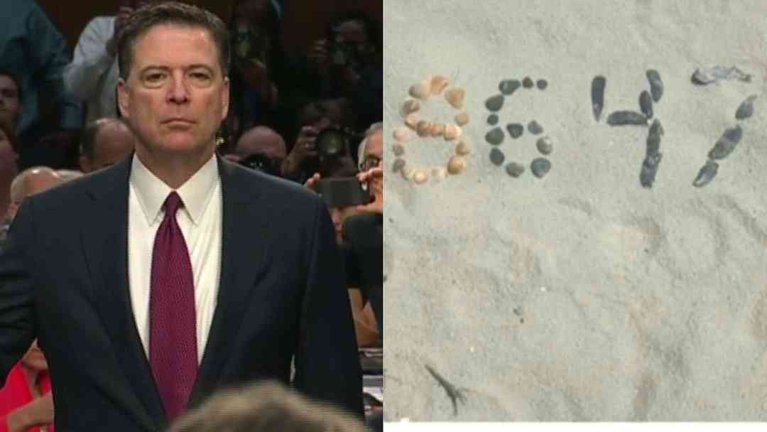Justicia acusa a James Comey de amenaza contra Trump por publicar foto de números en redes | ViX