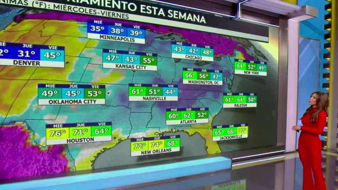 Clima hoy en Estados Unidos, lunes 4 de mayo 2026: cambios bruscos de temperatura y aire ártico durante la semana | ViX