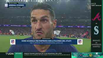 ¡Sin filtros! La reacción de Koke tras la eliminación del Atlético en Champions