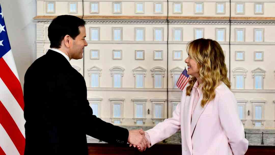 Marco Rubio se reúne hoy 8 de mayo con la primer ministra italiana Giorgia Meloni | ViX