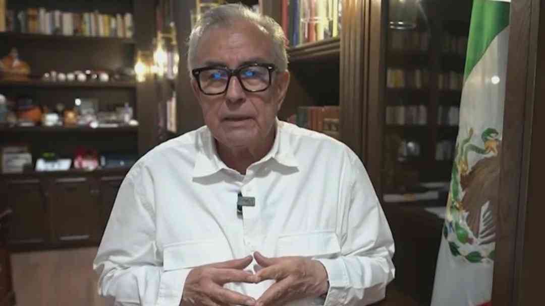 Rubén Rocha Moya declara ante la Fiscalía mexicana por presuntos vínculos con el narcotráfico | ViX