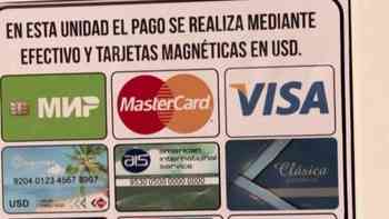 Cuba suspende transacciones con tarjetas Visa y Mastercard