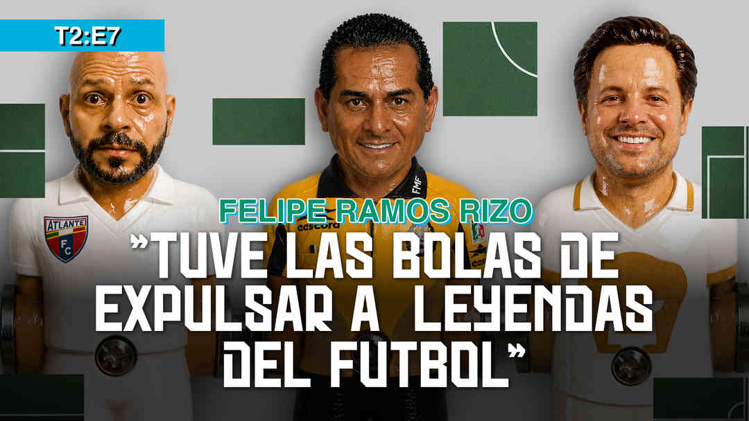 Ramos Rizo en Así de Boolas: la expulsión de Ronaldinho, el vestidor con tanquetas en Sudamérica y la verdad del arbitraje. | ViX