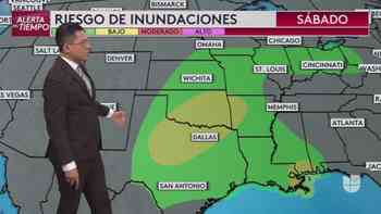 Alerta por inundaciones desde Texas hasta Cincinnati