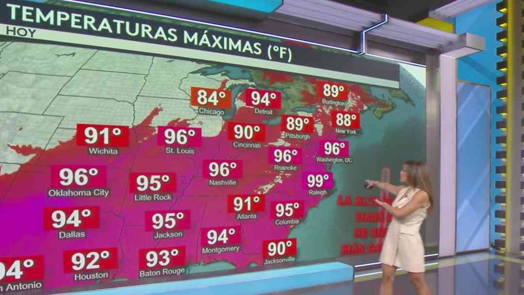 Clima hoy en EEUU, jueves 11 de junio 2026: calor extremo y alta humedad amenaza a ambas costas | ViX