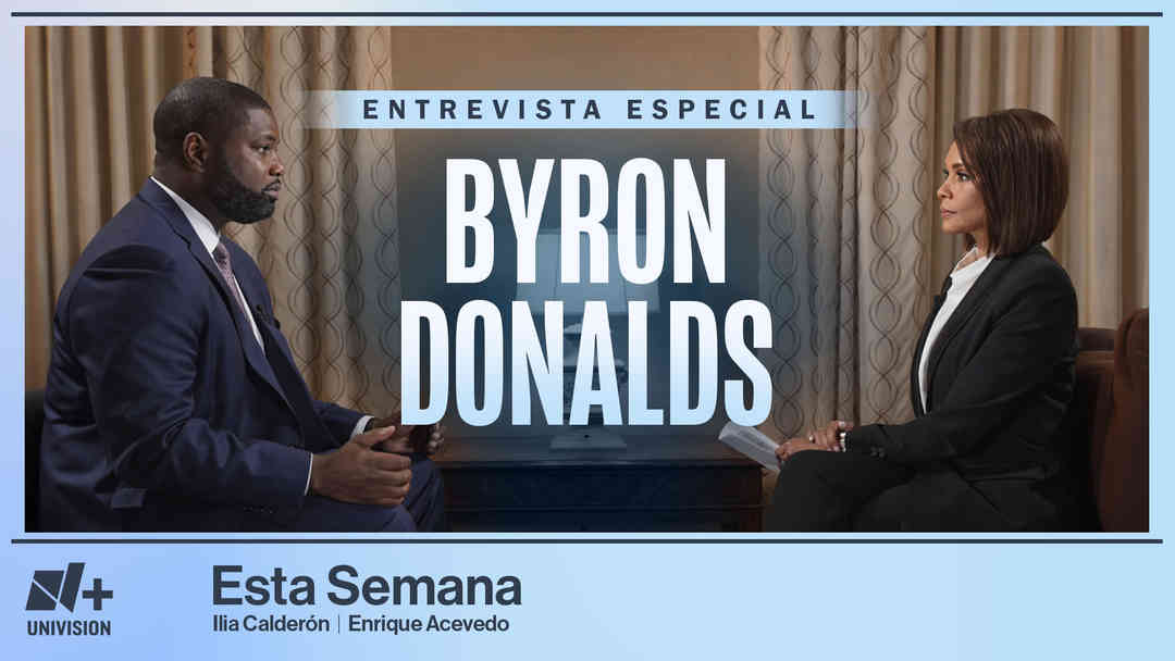 Esta Semana con Ilia Calderón: Byron Donalds | ViX