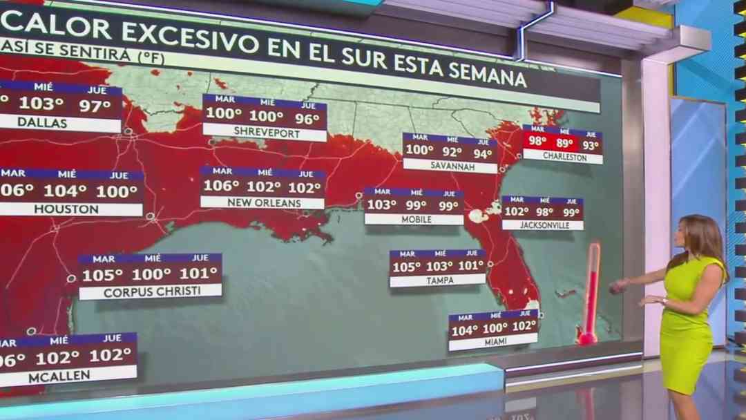 Clima hoy en EEUU, martes 23 de junio 2026: Ola de calor extremo y polvo del Sahara elevan las temperaturas | ViX