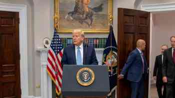 Trump cancela firma de ley de vivienda por disputas con el Senado y desacuerdos sobre Irán