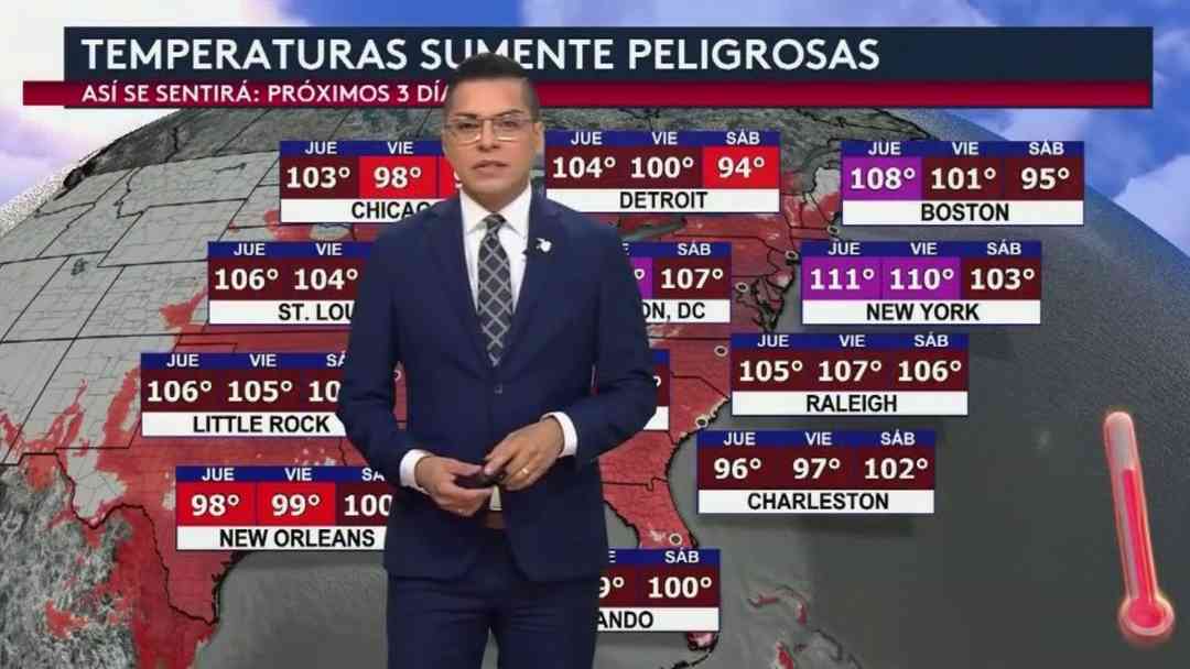 Calor en EEUU hoy: Más de 150 millones de personas bajo riesgo por altas temperaturas | ViX