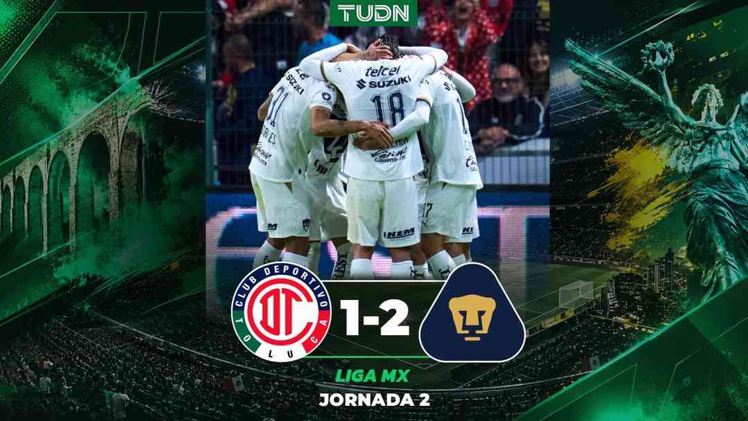 Toluca vs. Pumas UNAM - 21 de julio | ViX