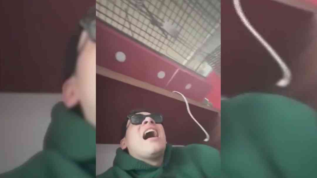 Creador de contenido graba el momento en que temblor en Colombia destruye el techo de un aeropuerto | ViX