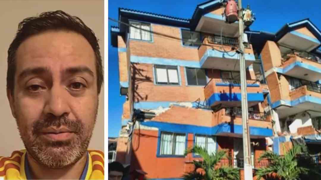 “Se derrumbo una vida, 22 años de trabajo”: Pareja sobrevive al terremoto y pierde su hogar en Colombia | ViX